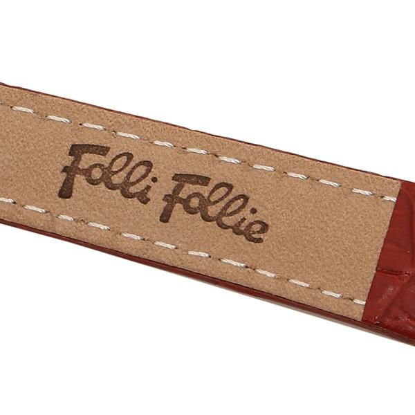 フォリフォリ 腕時計替えベルト FOLLI FOLLIE L14EーREDーPG 替えストラップ 替えベルト レッド 詳細画像