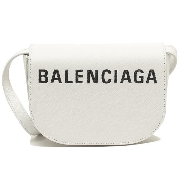 バレンシアガ バッグ BALENCIAGA 550639 0OTD3 9000 VILLE ヴィル ミニショルダー レディース ショルダーバッグ WHITE/BLACK 白 詳細画像