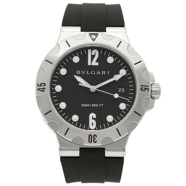 ブルガリ 時計 BVLGARI DP41BSVSD ディアゴノプロフェッショナル 300M防水 自動巻き 41MM メンズ腕時計 ウォッチ ブラック