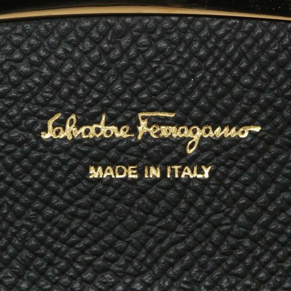 サルヴァトーレフェラガモ キーケース ガンチーノクリップ ブラック レディース Salvatore Ferragamo 22D151 0683320 詳細画像