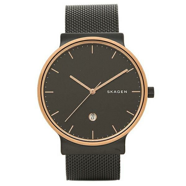 スカーゲン 時計 メンズ アンカー 40mm メッシュベルト クォーツ SKAGEN 詳細画像