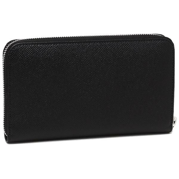 ブルガリ 財布 BVLGARI 284230 BB MAN ブルガリブルガリ BULGARI BULGARI ラウンドファスナー メンズ 長財布 無地 BLACK 黒 詳細画像