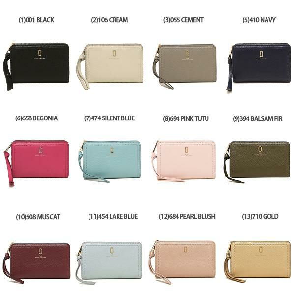 マークジェイコブス 二つ折り財布 ソフトショット レディース MARC JACOBS M0015120 M0016543 詳細画像