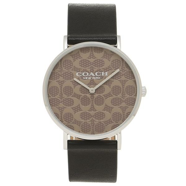 コーチ 時計 レディース ペリー 36mm シグネチャー クォーツ ブラウン ブラック Coach Axes