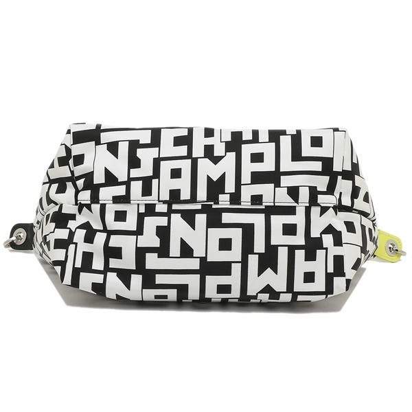 ロンシャン バッグ LONGCHAMP 1512 412 067 LE PLIAGE LGP ル プリアージュ レディース トートバッグ 無地 BLACK/WHITE 詳細画像