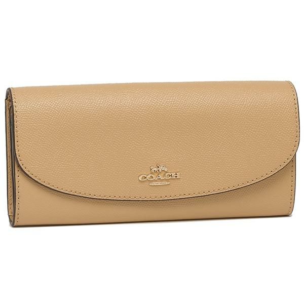 コーチ 長財布 クロスグレインレザー レディース COACH F54009