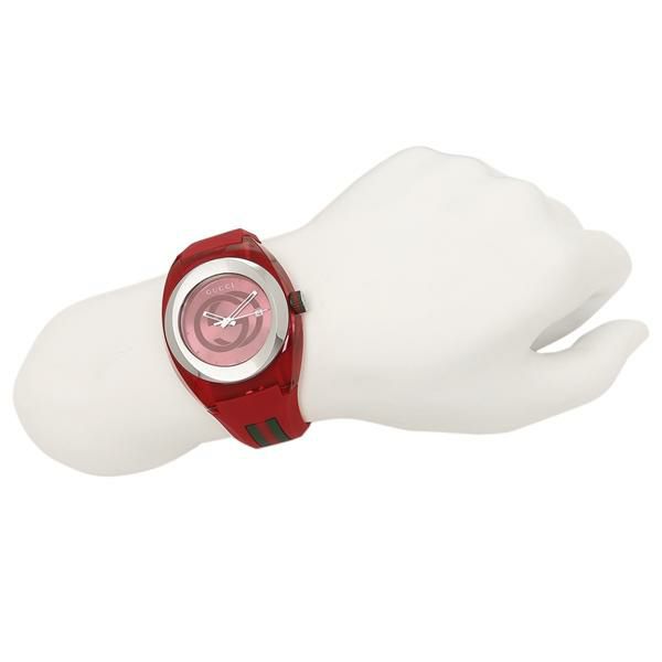 グッチ 時計 GUCCI YA137103 SYNC シンク 46MM レディース/メンズ 腕時計 ウォッチ レッド 詳細画像