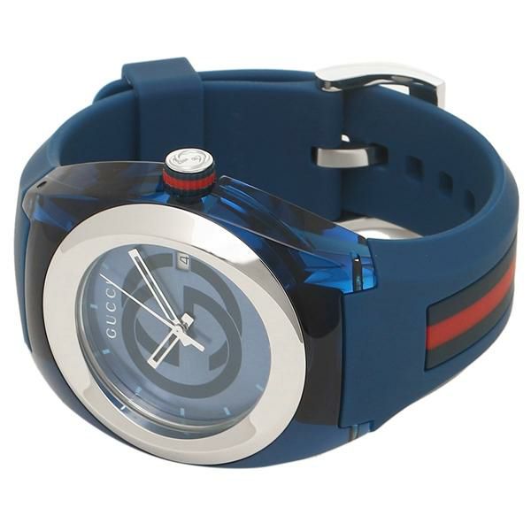 グッチ 時計 GUCCI YA137104 SYNC シンク 46MM レディース/メンズ 腕時計 ウォッチ ブルー 詳細画像