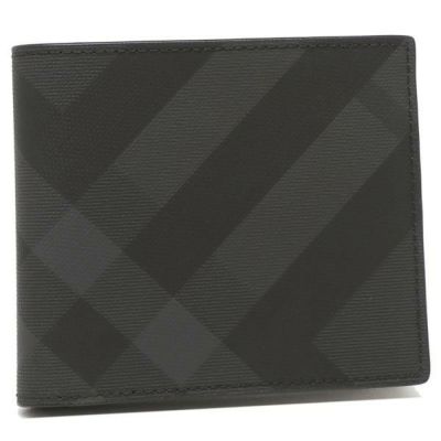 バーバリー 二つ折り財布 ビルコイン ロンドンチェック グレー メンズ Burberry A5656 Axes バーバリー 二つ折り財布 ビルコイン ロンドンチェック グレー メンズ Burberry A5656 Axes