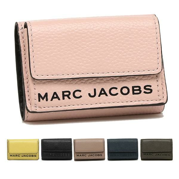 マークジェイコブス 二つ折り財布 テクスチャードボックス ミニ財布 レディース MARC JACOBS M0015111