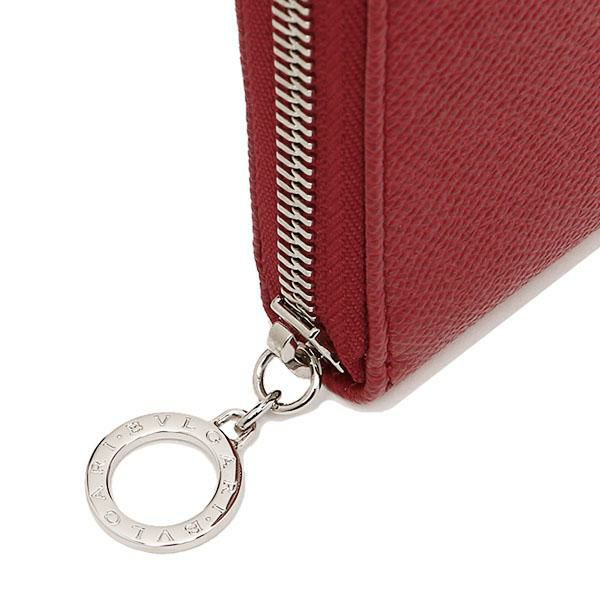 ブルガリ BVLGARI 財布 レディース 長財布 ブルガリ 財布 BVLGARI 37340 BVLGARI BVLGARI ラウンドファスナー 長財布 RUBY RED 詳細画像