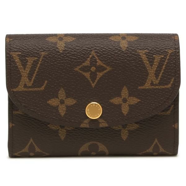 ルイヴィトン コインケース LOUIS VUITTON M41939 モノグラム ポルトモネロザリ レディース 小銭入れ 無地 フューシャ 茶色 詳細画像