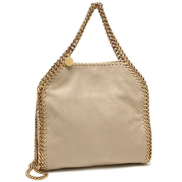 ステラマッカートニー トートバッグ STELLA McCARTNEY 371223 W9355 9300 FALABELLA MINI TOTE ファラベラ ミニファラベラ レディース トートバッグ CLOTTED CREAM