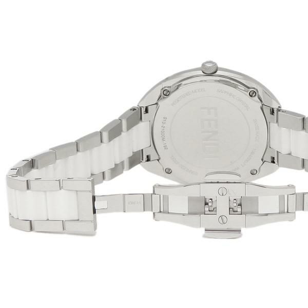フェンディ 時計 FENDI F216031004D1 MOMENTO BUGS モメント バグズ クォーツ レディース メンズ 腕時計ウォッチ シルバー/ブラック 詳細画像