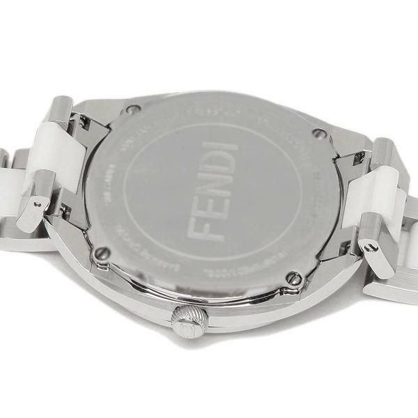フェンディ 時計 FENDI F216031004D1 MOMENTO BUGS モメント バグズ クォーツ レディース メンズ 腕時計ウォッチ シルバー/ブラック 詳細画像