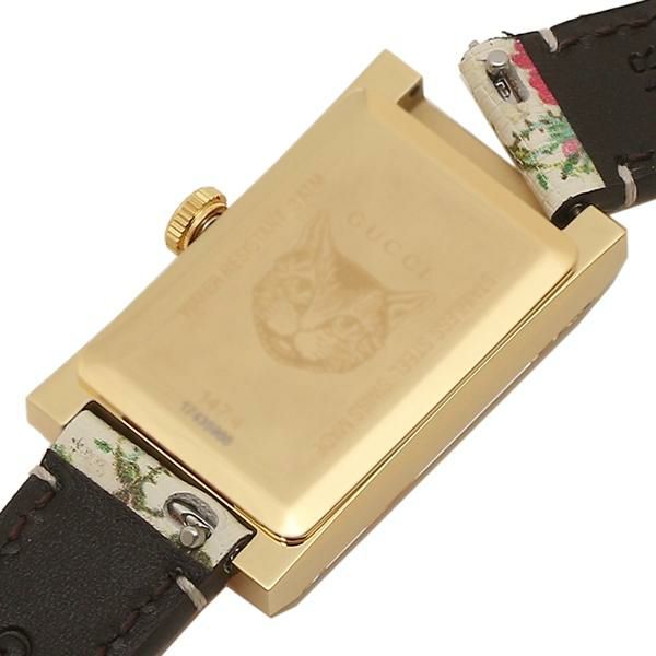 グッチ 時計 GUCCI YA147406 GーFRAME Gーフレーム レディース腕時計ウォッチ ゴールド/マルチ 詳細画像