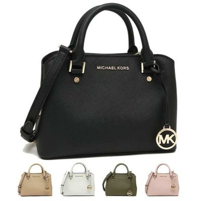 マイケルコース バッグ MICHAEL KORS 35H8GS7S1L SAVANNAH SM SATCHEL レディース ハンドバッグ ショルダーバッグ 無地