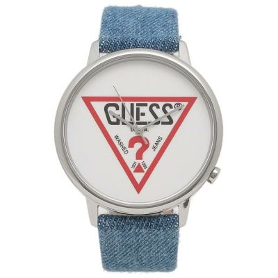 ゲス 時計 Guess V1001m1 Originals オリジナルズ 42mm クォーツ レディース メンズ 腕時計 ウォッチ ブルー ホワイト Axes