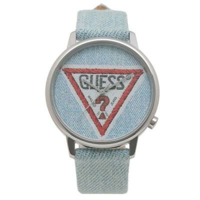 ゲス 時計 Guess V1014m1 Originals オリジナルズ デニム 38mm クォーツ レディース メンズ 腕時計 ウォッチ ブルー Axes