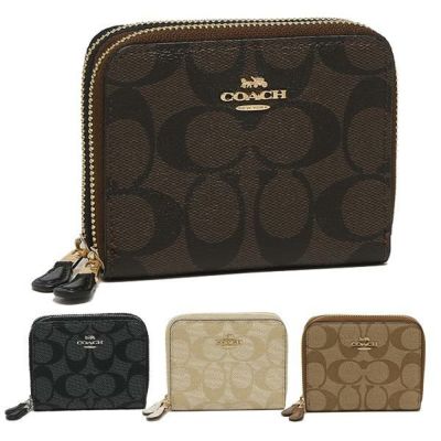 コーチ 財布 アウトレット Coach F78144 ダブルジップ アラウンド ウォレット レディース 二つ折り財布 Axes