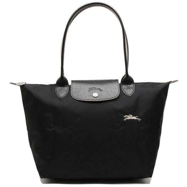 ロンシャン バッグ LONGCHAMP 2605 619 001 Le Pliage Club ル プリアージュ クラブ レディース トートバッグ 無地 Black 黒 詳細画像