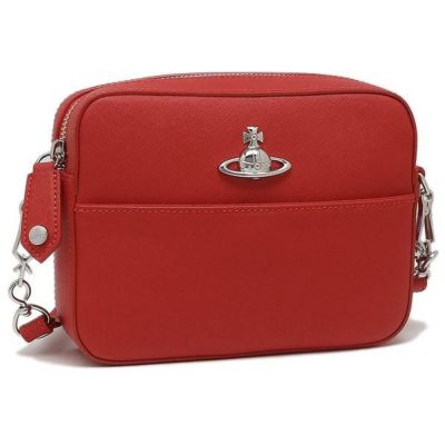 ヴィヴィアンウエストウッド バッグ Vivienne Westwood H401 Saffiano Camera Bag カメラバッグ ミニバッグ レディース ショルダーバッグ 無地 Red 赤 Axes ヴィヴィアンウエストウッド バッグ Vivienne Westwood H401 Saffiano Camera Bag カメラバッグ ミニバッグ レディース ショルダーバッグ 無地 Red 赤 Axes