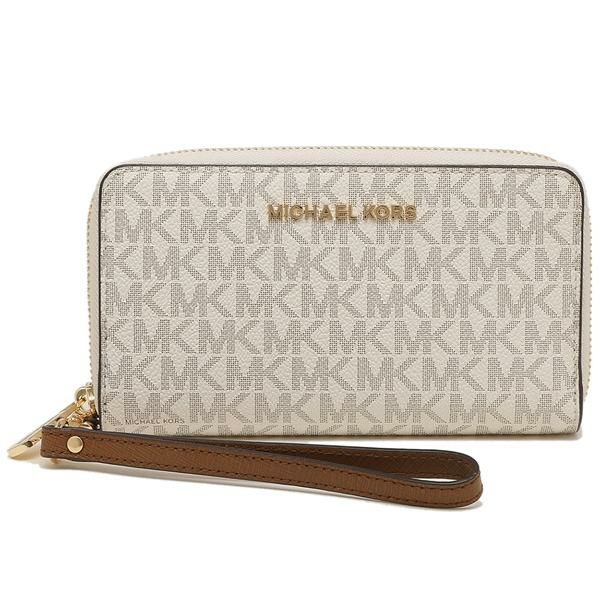 マイケルコース 財布 MICHAEL KORS 35F8GTVW9B レディース VANILLA 白 詳細画像