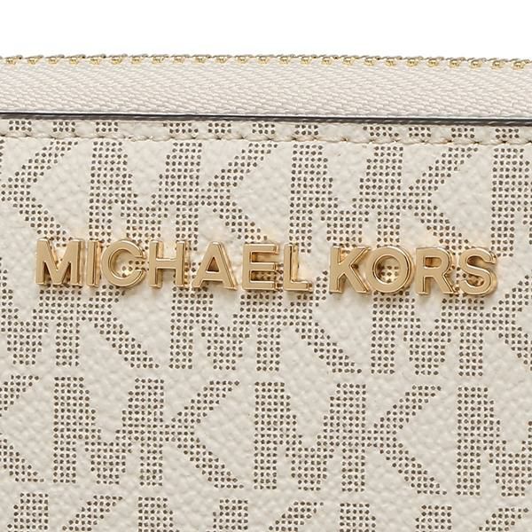 マイケルコース 財布 MICHAEL KORS 35F8GTVW9B レディース VANILLA 白 詳細画像