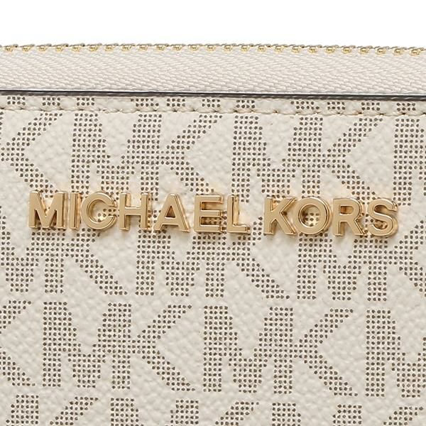 マイケルコース 財布 MICHAEL KORS 35F8GTVW9B レディース VANILLA 白 詳細画像