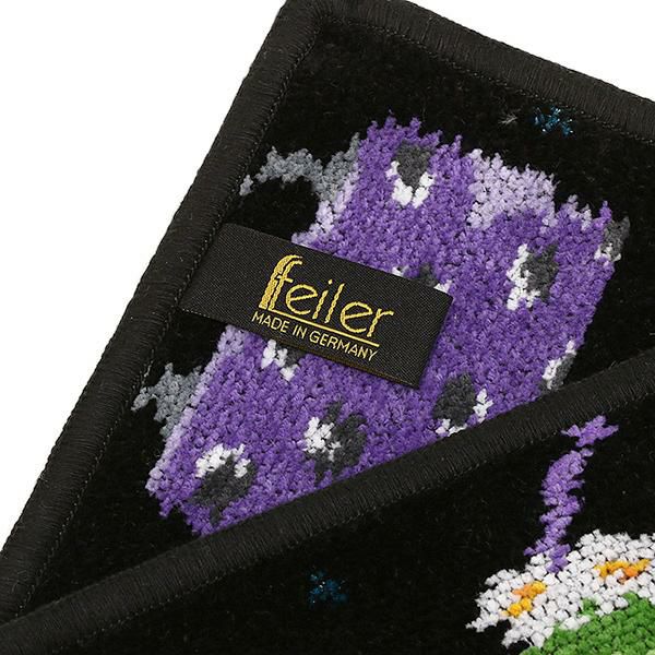 フェイラー FEILER フェイラー タオルハンカチ FEILER CRAZY BAGS クレイジーバッグス ハンドタオル ブラック 詳細画像