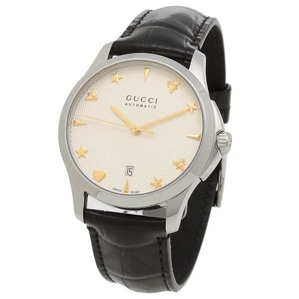 グッチ 時計 GUCCI YA126468 GーTIMELESS Gータイムレス 38MM クオーツ メンズ腕時計 ウォッチ ブラック 【お取り寄せ商品】 詳細画像