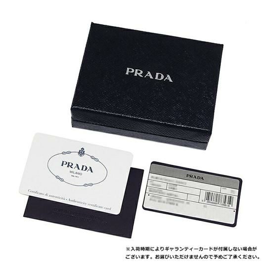 プラダ 財布 PRADA 1MH021 QHH F0002 SAFFIANO TRIANGOLO レディース 三折り財布 無地 NERO 黒 詳細画像