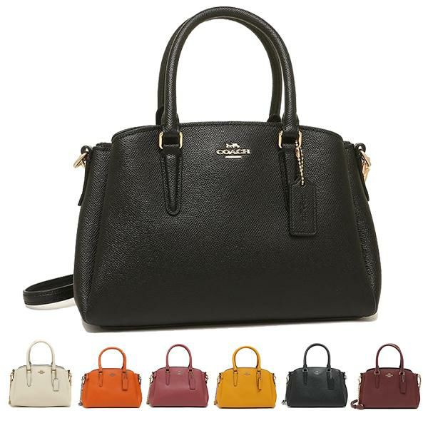 コーチ バッグ COACH F28977 ミニ セージ キャリーオール レディース トートバッグ ショルダーバッグ 無地