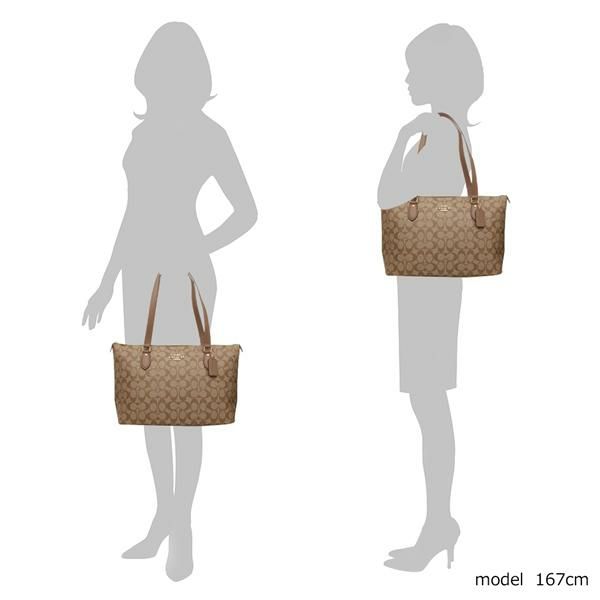 コーチ バッグ COACH F58318 シグネチャー アヴァ トート レディース トートバッグ 詳細画像