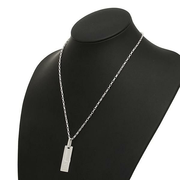 グッチ ネックレス トレードマーク Gモチーフ プレート チャーム グッチ ネックレス トレードマーク Gモチーフ プレート チャーム