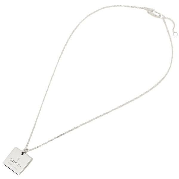 グッチ GUCCI 223869 J8400 8106 スクエアタグ ネックレス/ペンダント シルバー アクセサリー 詳細画像