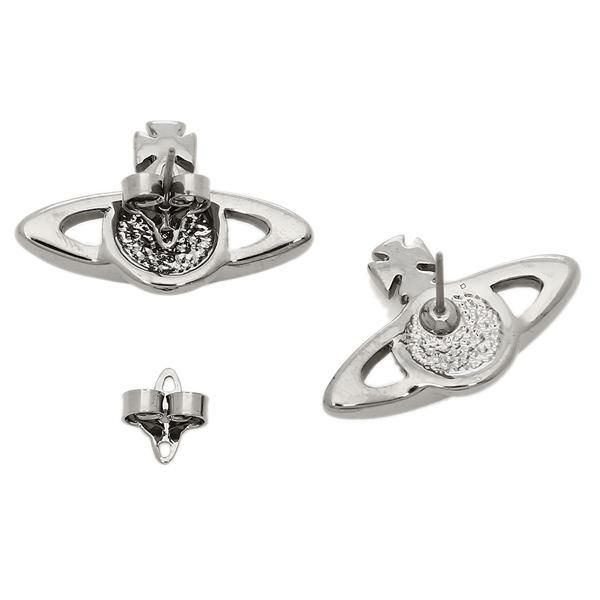 ヴィヴィアンウエストウッド ピアス アクセサリー VIVIENNE WESTWOOD 62020033 S108 ミニ バス リリーフ MINI BAS RELIEF レディース ブラック 詳細画像