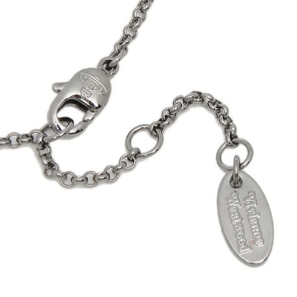 ヴィヴィアンウエストウッド ネックレス アクセサリー VIVIENNE WESTWOOD 63020098 S001 プチオーブ PETITE ORB レディース ペンダント ブラック 詳細画像