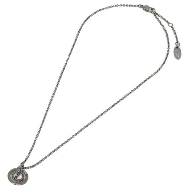 ヴィヴィアンウエストウッド ネックレス アクセサリー VIVIENNE WESTWOOD 63020098 S001 プチオーブ PETITE ORB レディース ペンダント ブラック 詳細画像