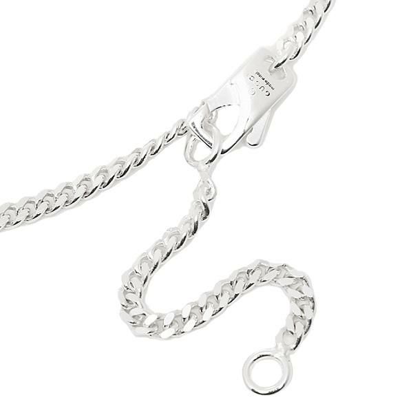 グッチ GUCCI 246490 J8400 8106 インターロッキング ギョーシェ ディテール『G』ペンダント INTERLOCKING GUILLOCHE DETAIL『G』PENDANT シルバー アクセサリー 詳細画像