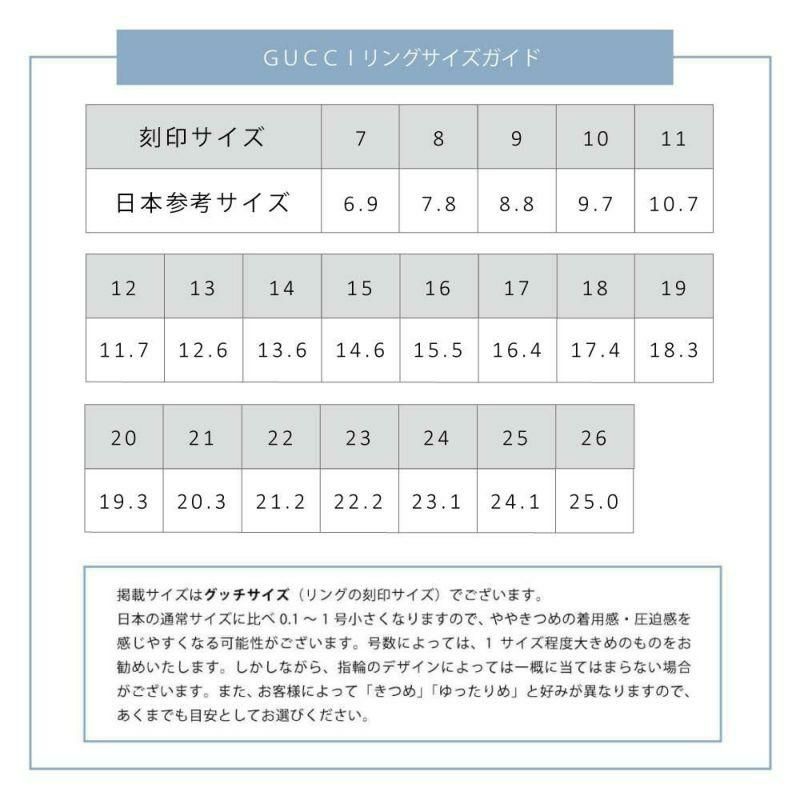 グッチ リング レディース/メンズ GUCCI 298036 J8400 8106 インターロッキングGチャーム 指輪 シルバー アクセサリー 詳細画像