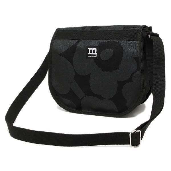 マリメッコ バッグ MARIMEKKO 047584 999 SALLI WX PIENI UNIKKO ピエニ ウニッコ レディース ショルダーバッグ BLACK/BLACK 黒 詳細画像