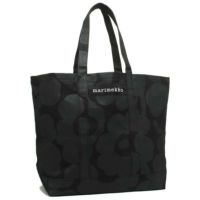 マリメッコ バッグ MARIMEKKO 047587 999 PERUSKASSI WX PIENI UNIKKO ペルスカッシ ピエニ ウニッコ レディース トートバッグ BLACK/BLACK 黒