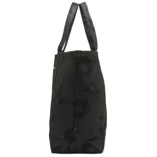 マリメッコ バッグ MARIMEKKO 047587 999 PERUSKASSI WX PIENI UNIKKO ペルスカッシ ピエニ ウニッコ レディース トートバッグ BLACK/BLACK 黒 詳細画像