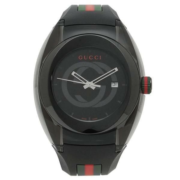 【2年保証】グッチ 時計 GUCCI YA137107 SYNC シンク 46MM レディース/メンズ 腕時計 ウォッチ ブラック