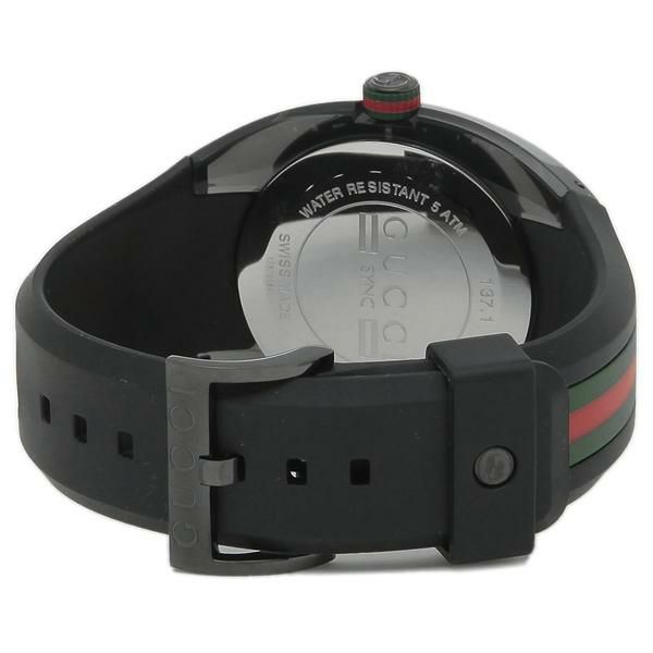 グッチ 時計 GUCCI YA137107 SYNC シンク 46MM レディース/メンズ 腕時計 ウォッチ ブラック 詳細画像