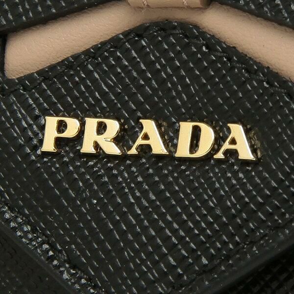 プラダ 三つ折り財布 サフィアーノ ミニ財布 リボン レディース PRADA 1MH021 2B7S 詳細画像