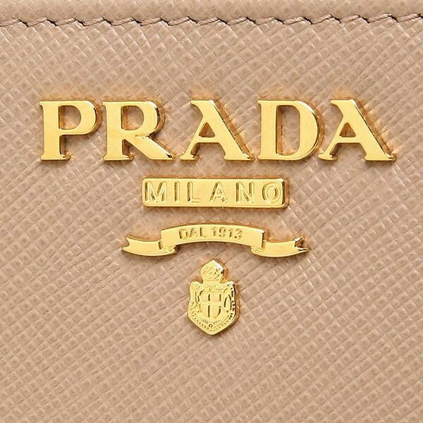 プラダ 二つ折り財布 サフィアーノ レディース PRADA 1ML225 QWA 詳細画像