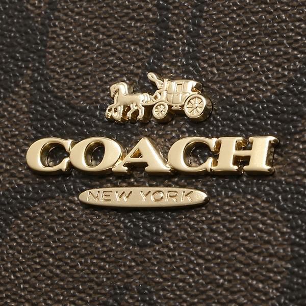 コーチ トートバッグ シグネチャー ブラウン レディース COACH F79609 詳細画像