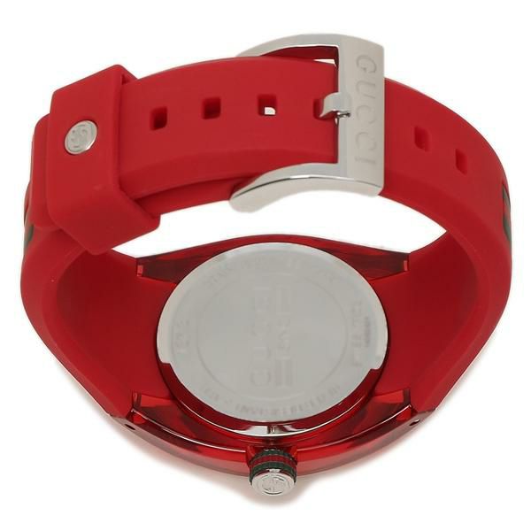 グッチ 時計 メンズ レディース シンク 36MM クォーツ レッド レッド GUCCI YA137303 詳細画像